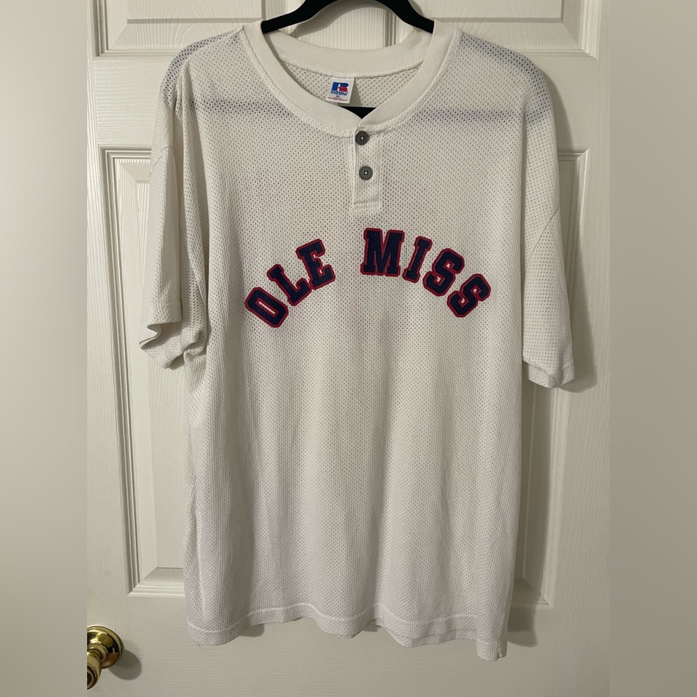 Authentic Game Worn Ole Miss Baseball Jersey Gem